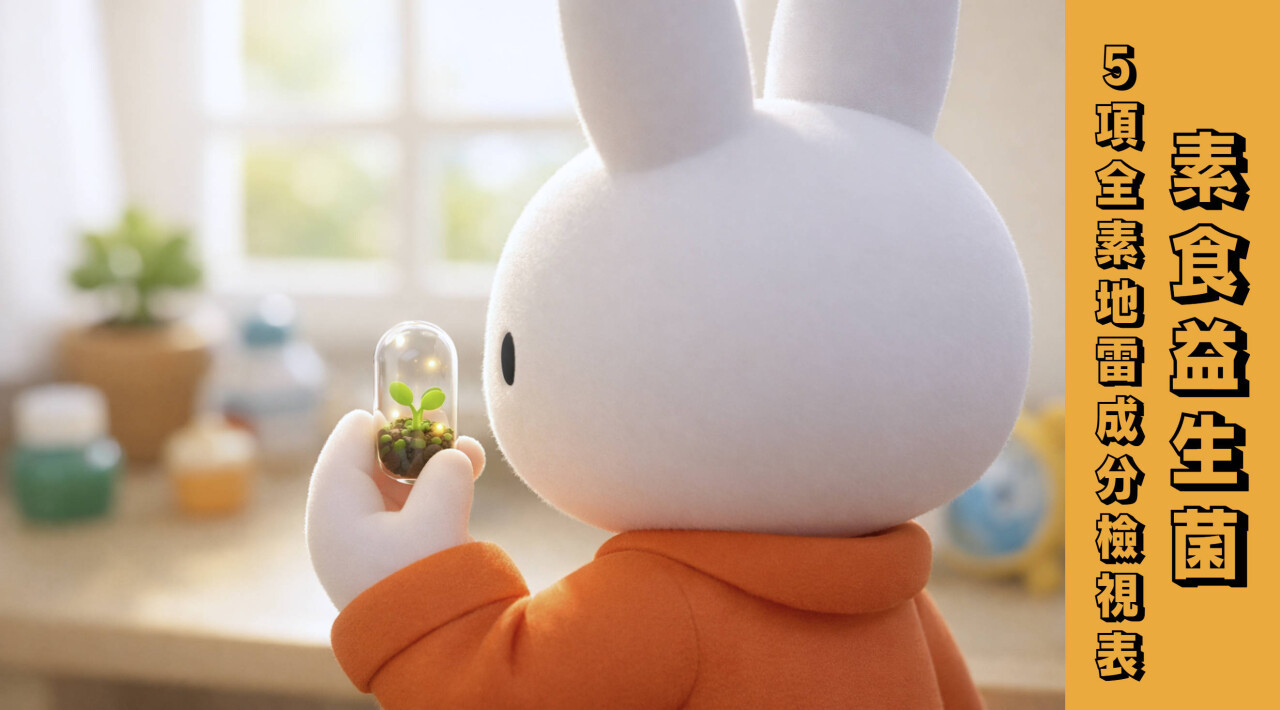 素食益生菌怎麼挑