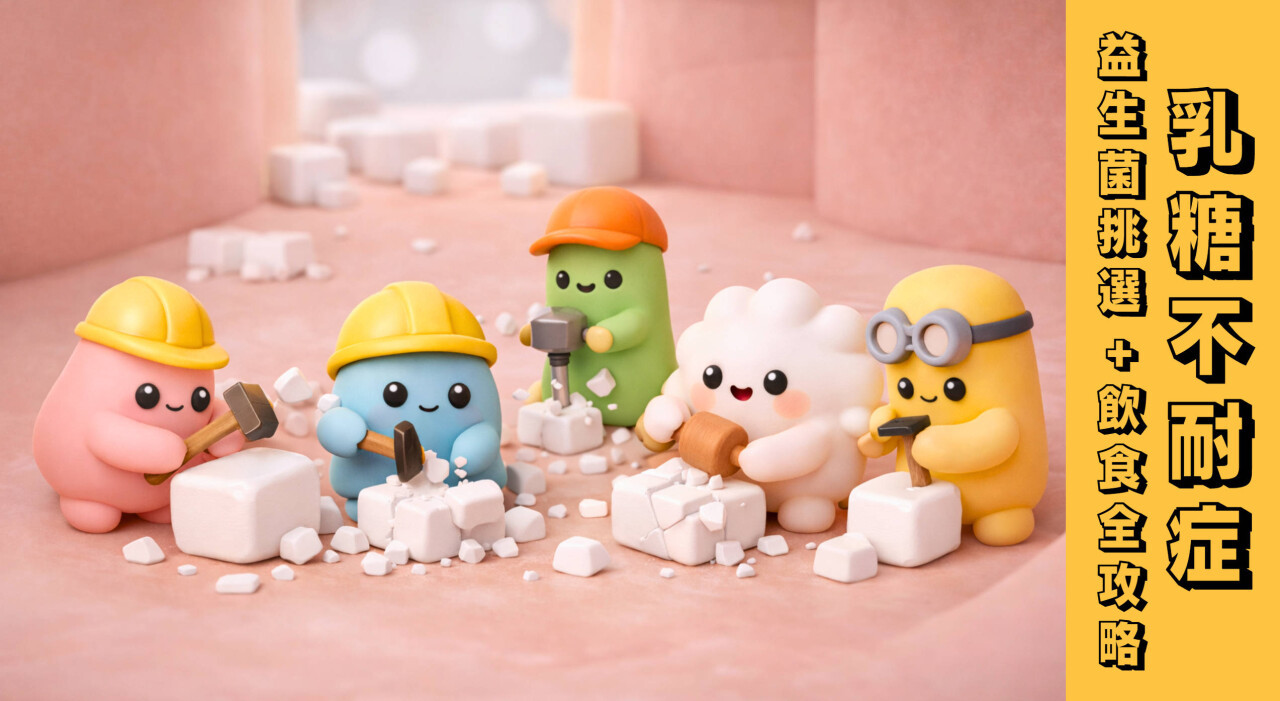 乳糖不耐症益生菌推薦和飲食全攻略